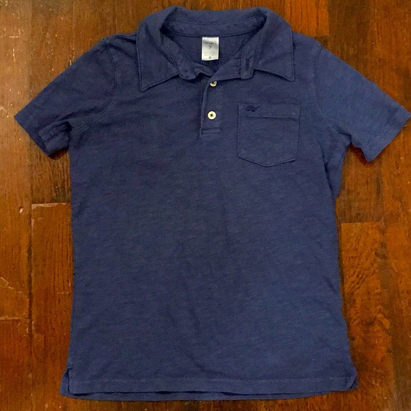 Carter's Other - 👍 2/$10 - Carter’s Boys Size 7 Navy Blue Short Sleeve Polo Shirt Sunglasses
